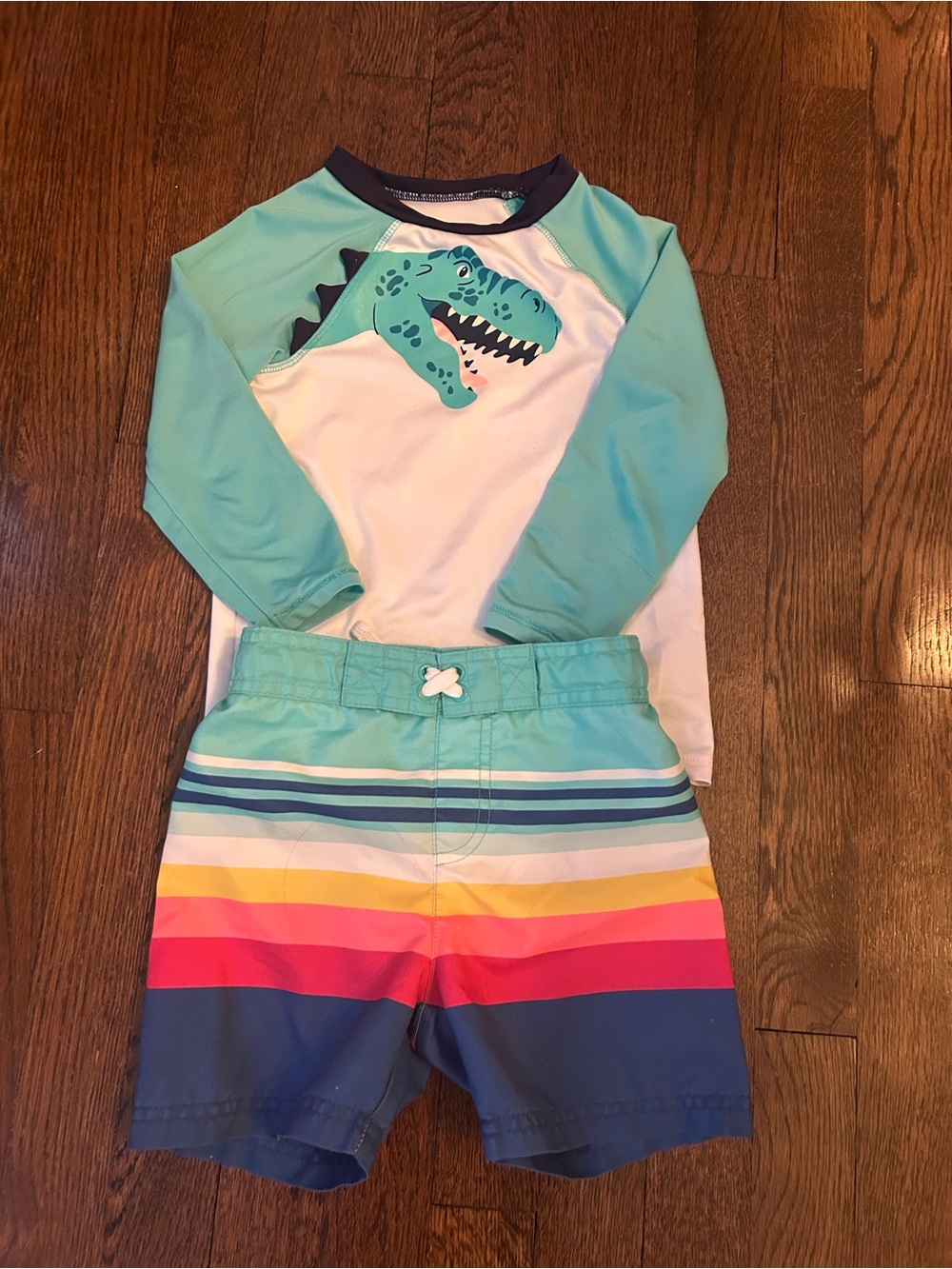 Cat & Jack swim top and bottom